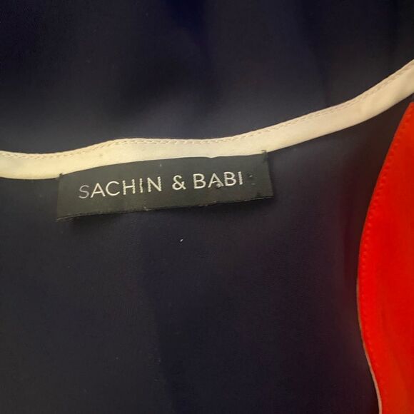 Sachin + Babi Boca Chica Geo midi dress, size 4 - Picture 12 of 12